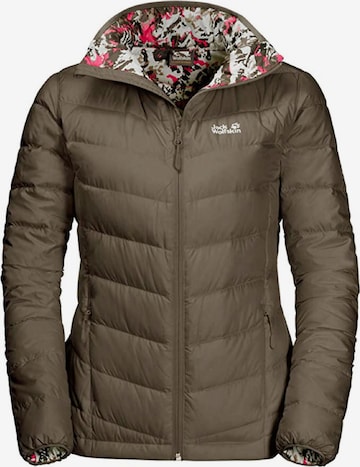 JACK WOLFSKIN Jacke ' Helium Peak ' in Braun: predná strana