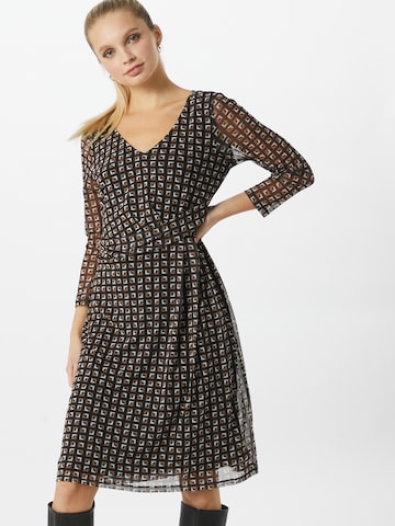 COMMA Regular Dress in Black: front