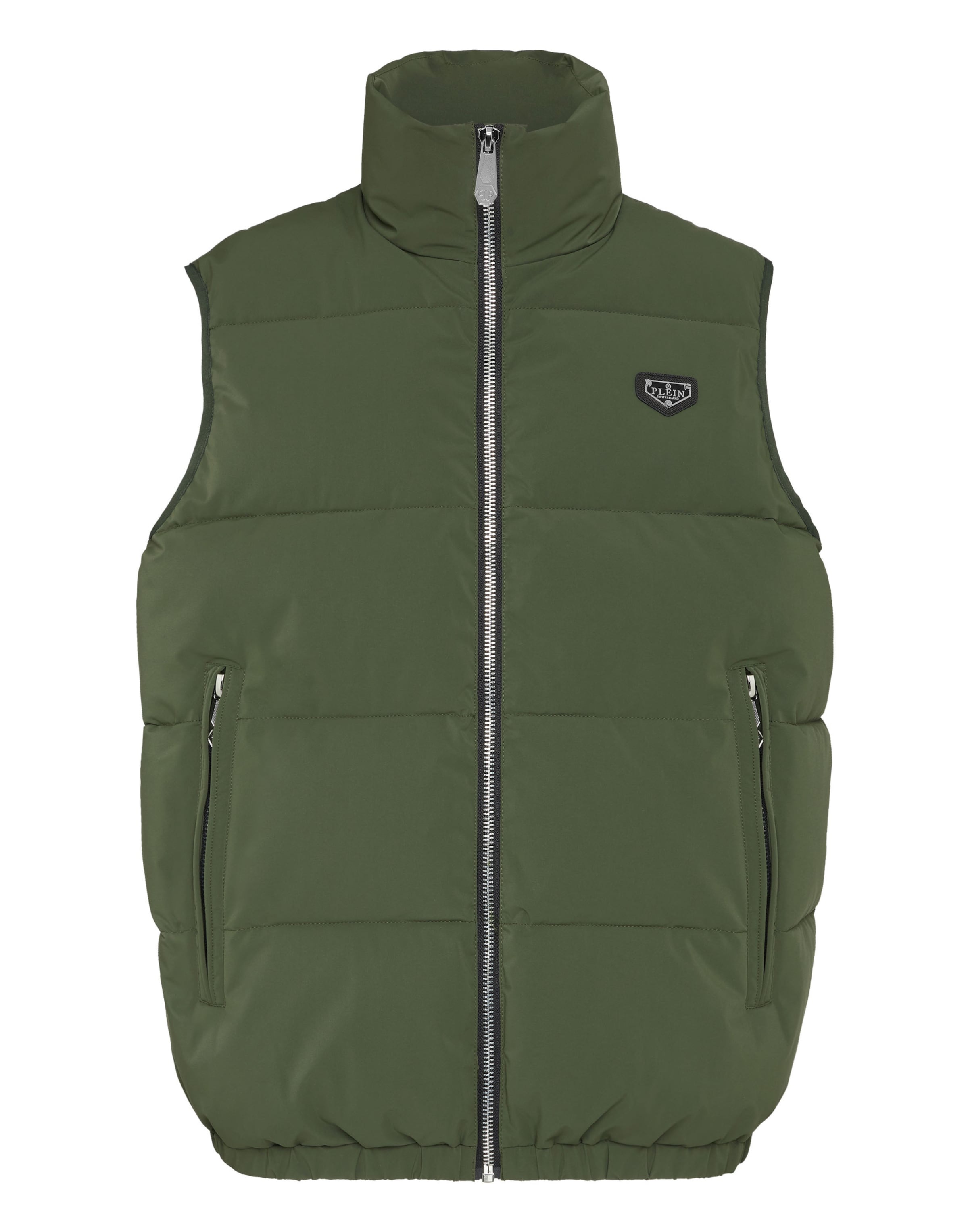 Gilet Philipp Plein en vert : devant