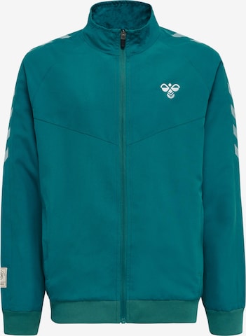 Hummel Athletic Jacket in Blue: front