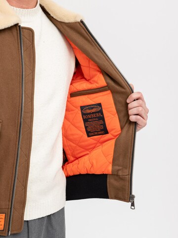 Bombers Winterjas 'AVIATOR MEN' in Beige