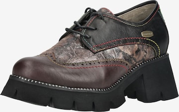 Chaussure à lacets Laura Vita en gris : devant