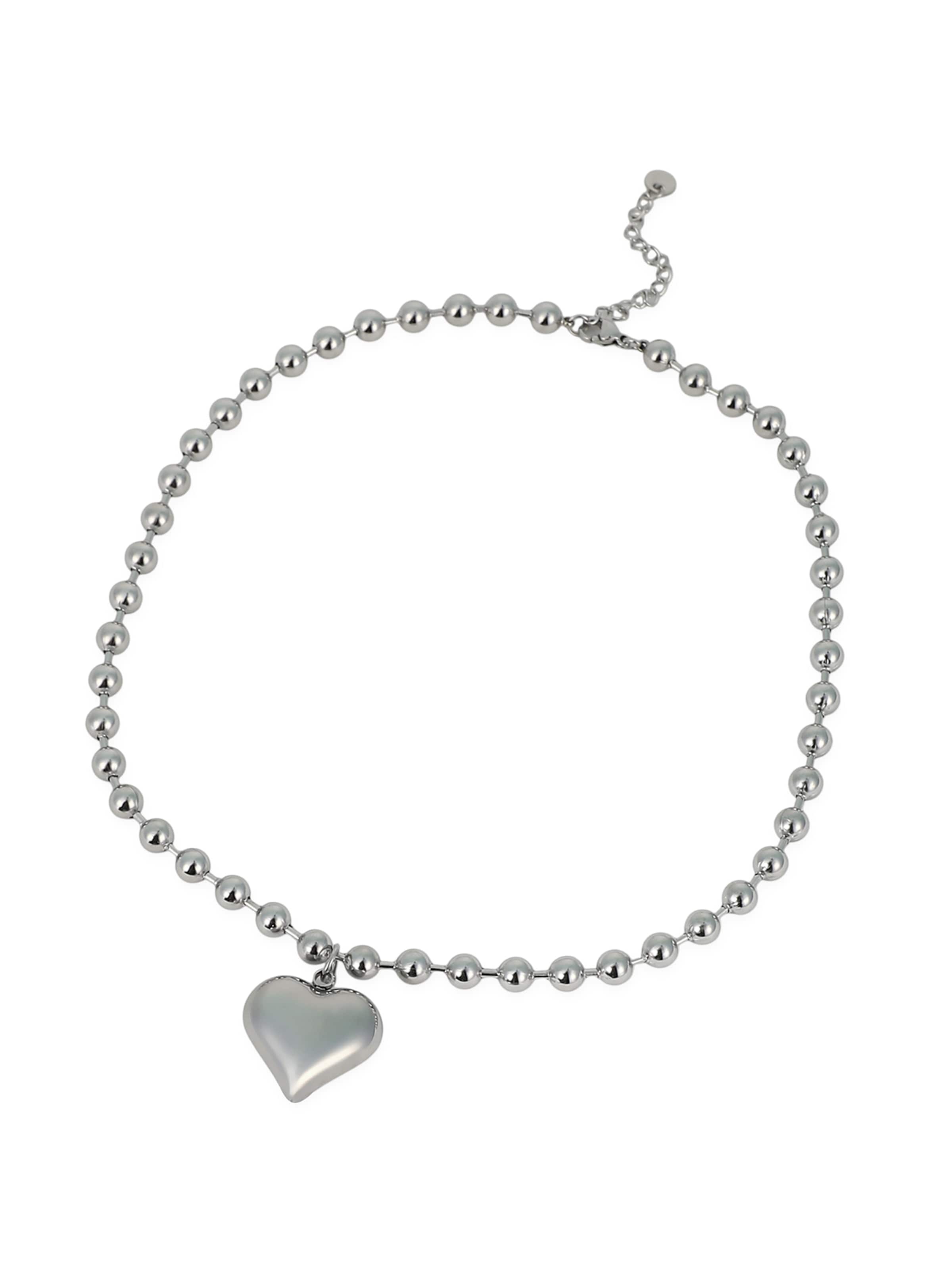 SOHI Lánc 'Divya' - ezüst: elől