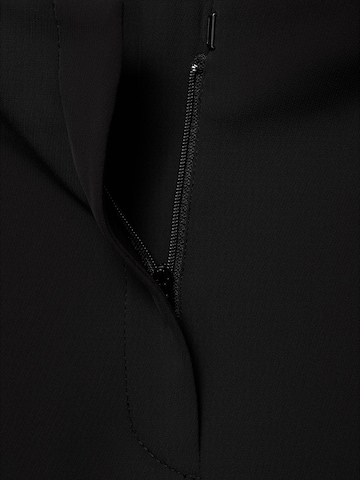 MANGO Regular Pressveckad byxa 'Abel' i svart