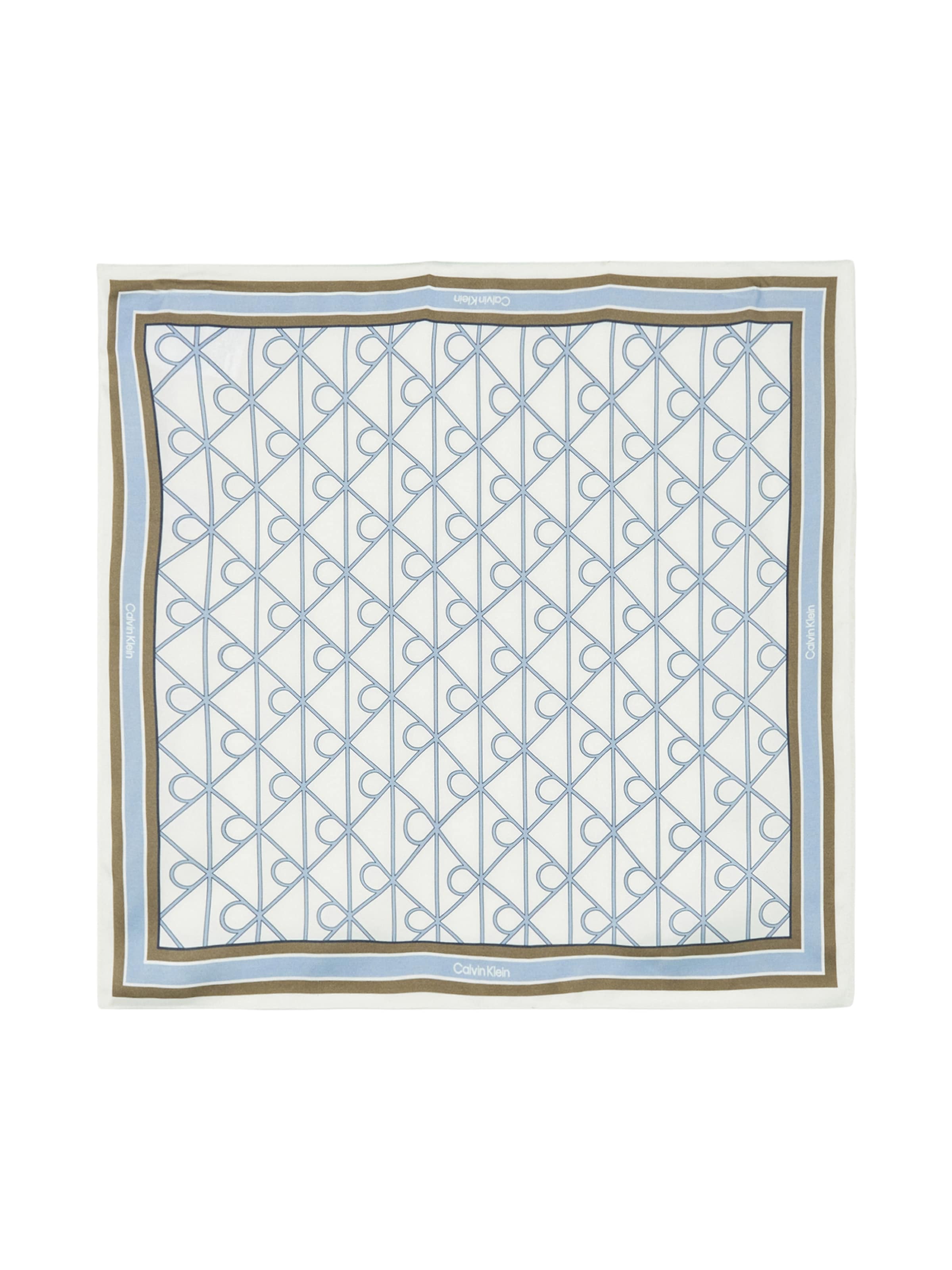 Calvin Klein - Pañuelo en azul: frente
