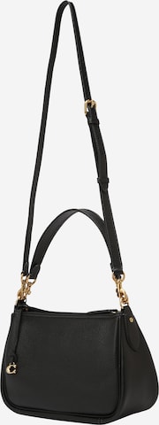 COACH - Bolso de hombro en negro: frente