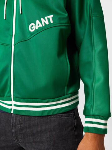 GANT Zip-Up Hoodie in Green