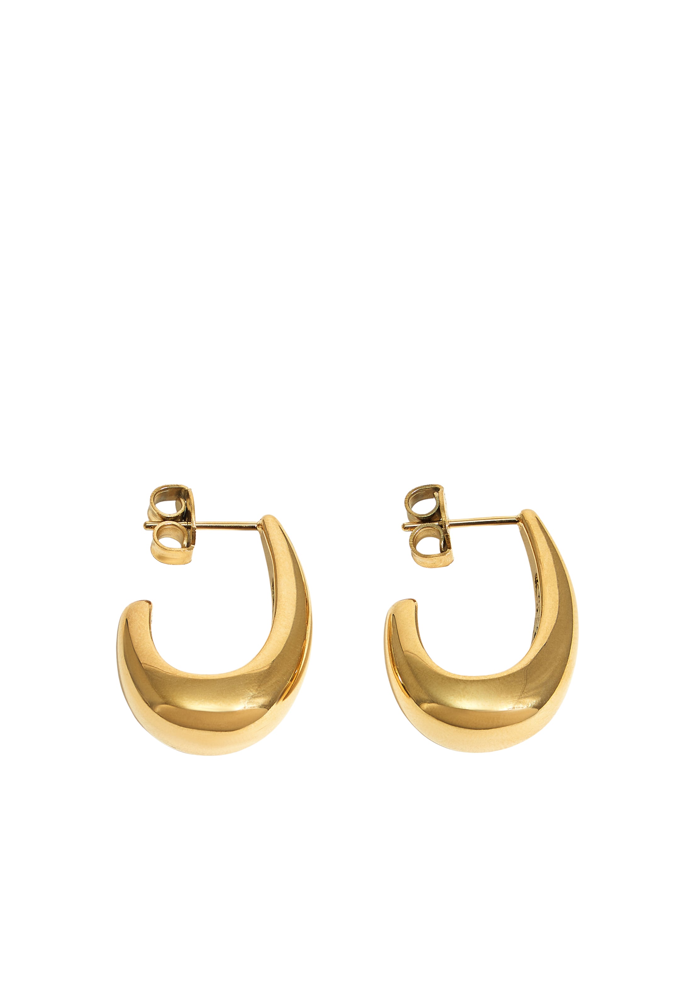GUESS - Pendientes 'MADISON' en oro: frente