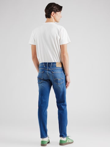 Slimfit Jeans 'ANBASS' de la REPLAY pe albastru