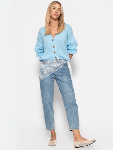 SASSYCLASSY Oversizestrickjacke‌‌‌‌‌ in Blau