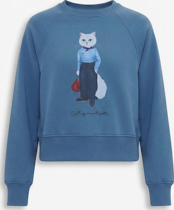 Cat e Lolette Collegepaita 'Mariner Cat' värissä sininen: etupuoli