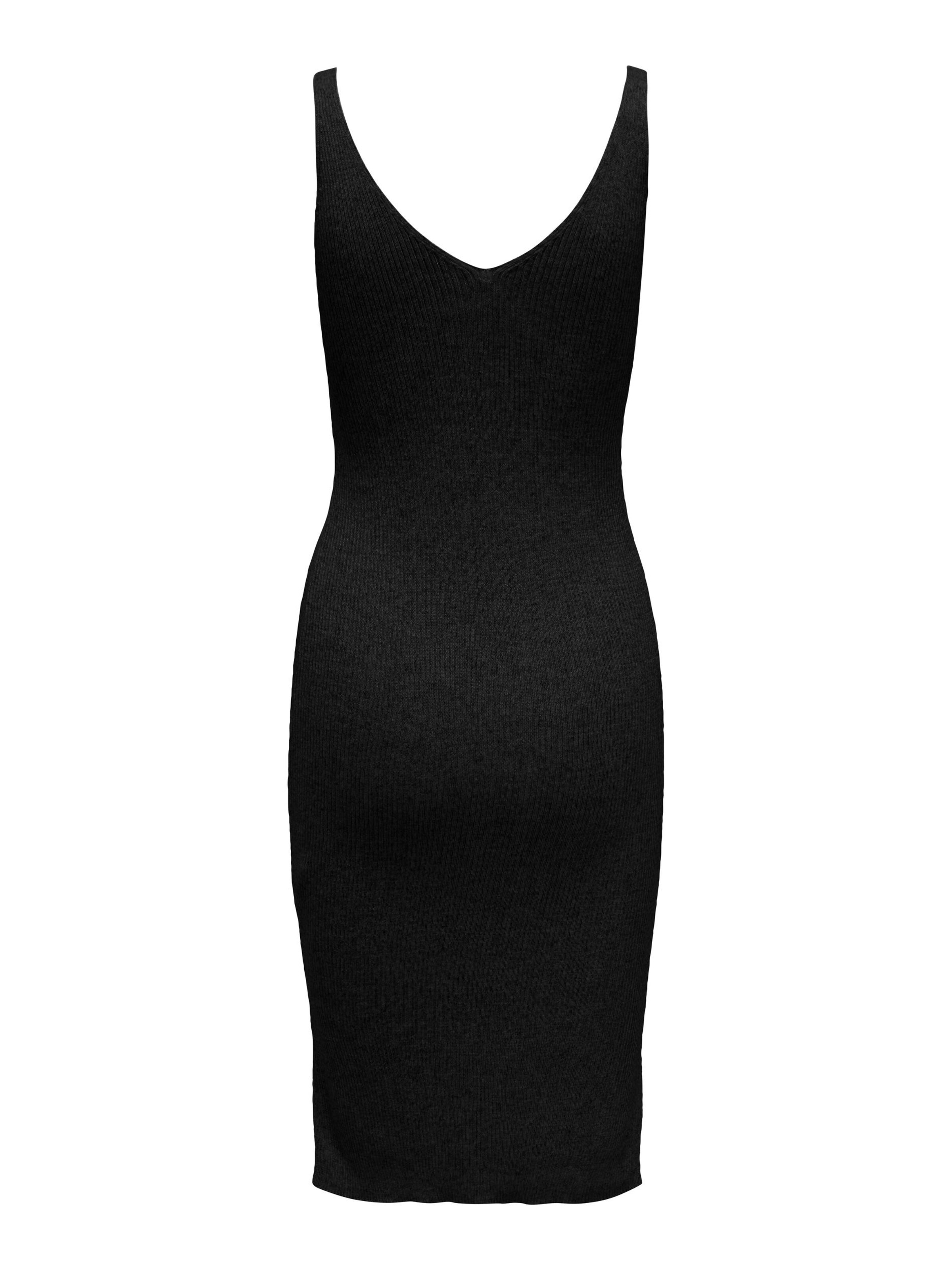 ONLY Плетена рокля 'Lina' в черно