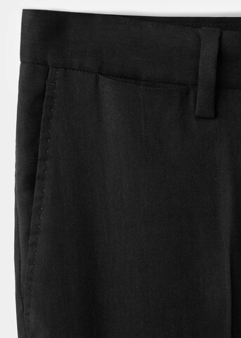 MANGO MAN Slim fit Pants 'Amalfi' in Black