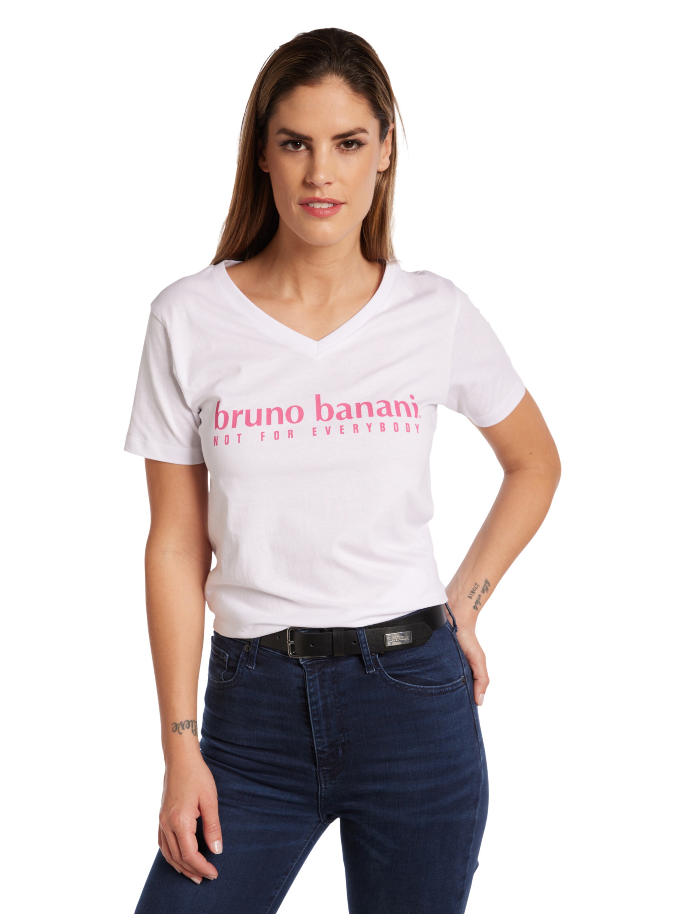 Ceinture 'Beck' Bruno Banani en noir : devant