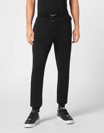 Philipp Plein - Tapered Calças em preto: frente