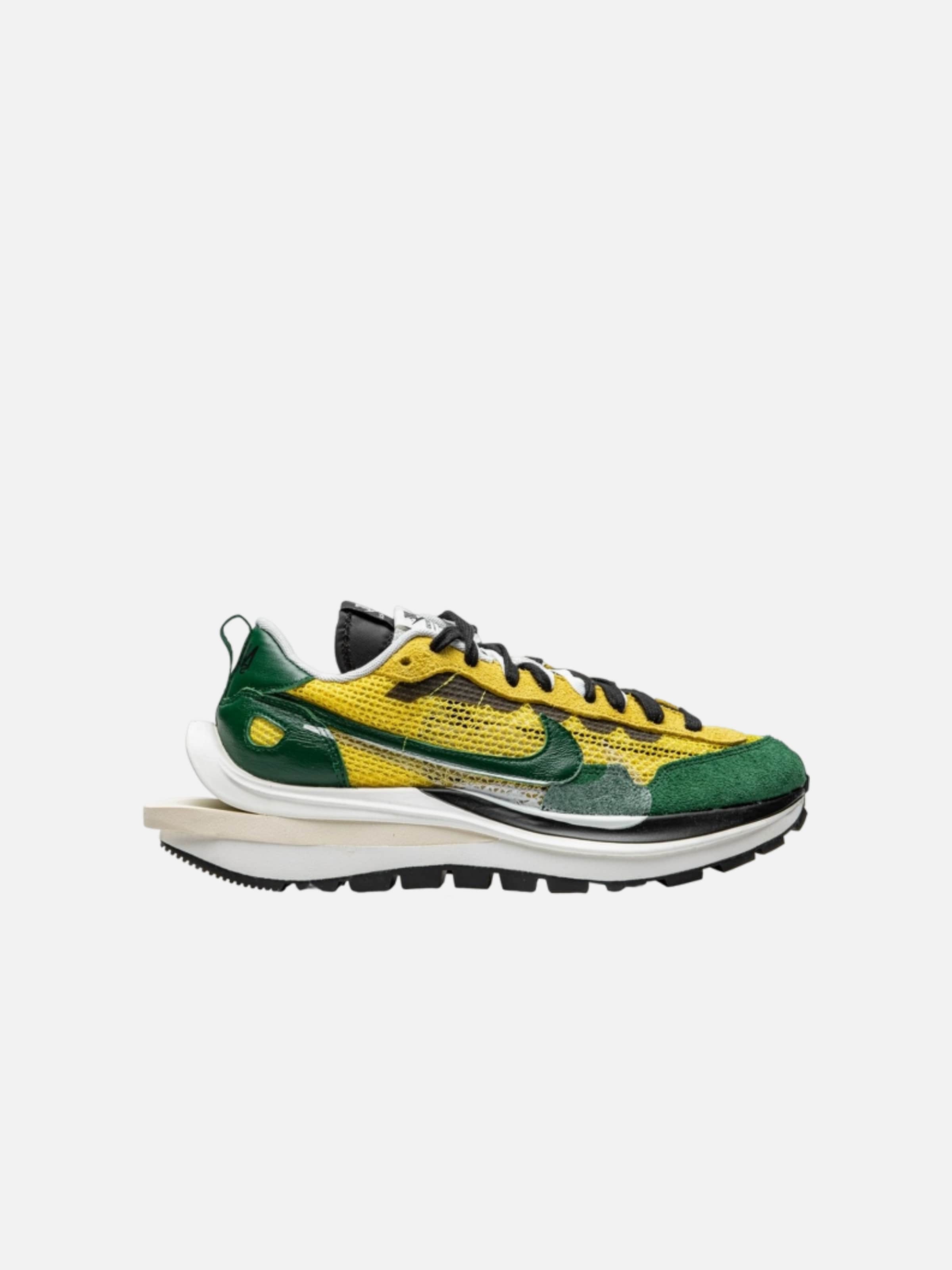 Baskets basses 'Sacai Vaporwaffle Tour' NIKE en vert : devant