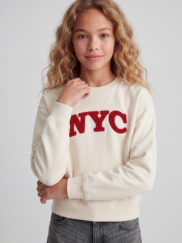 JJXX - Sudadera 'JXTATUM' en blanco: frente