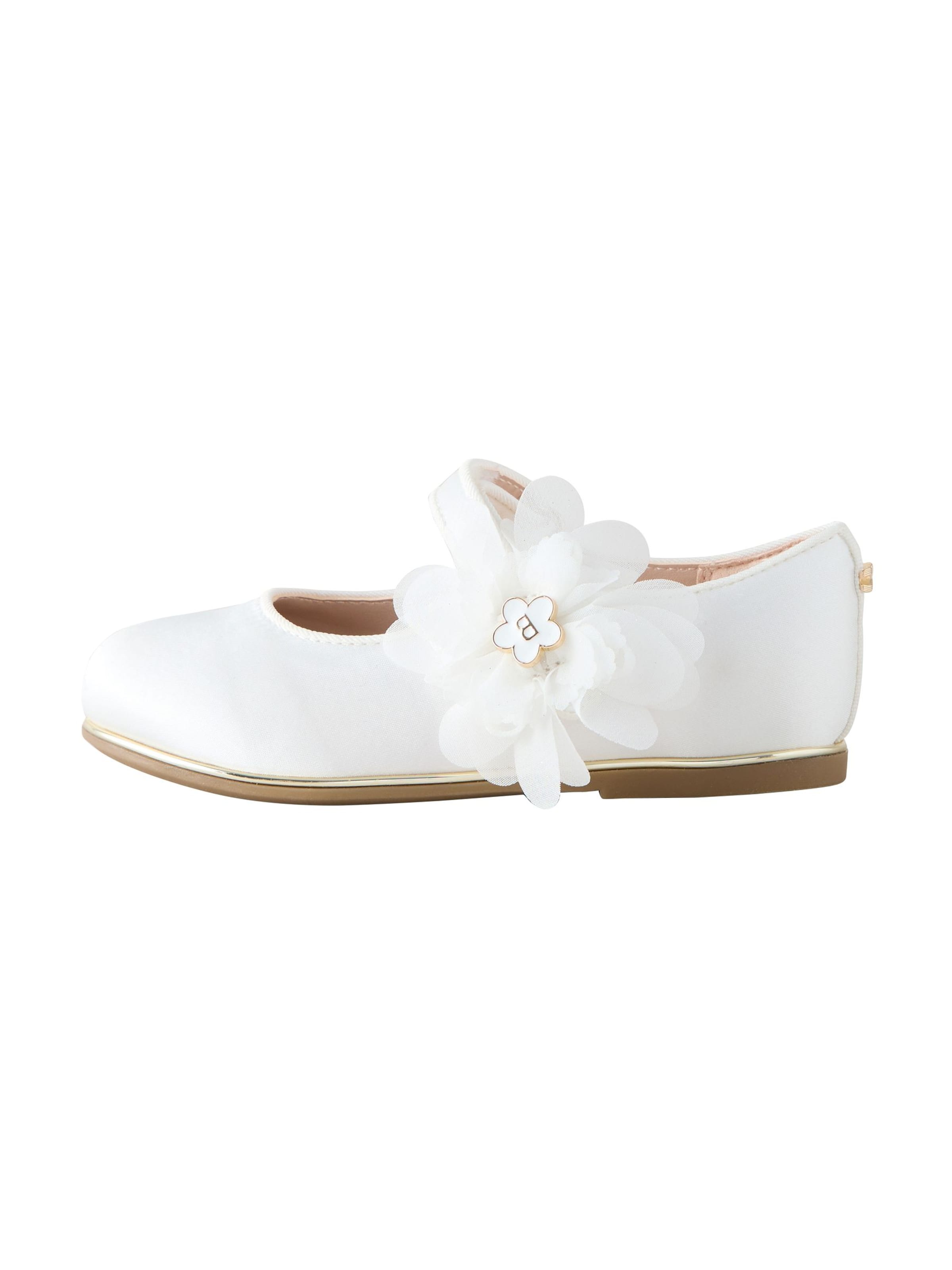Baker by Ted Baker Ballerina's in Wit: voorkant