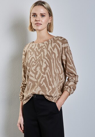 STREET ONE Shirt in Beige: front