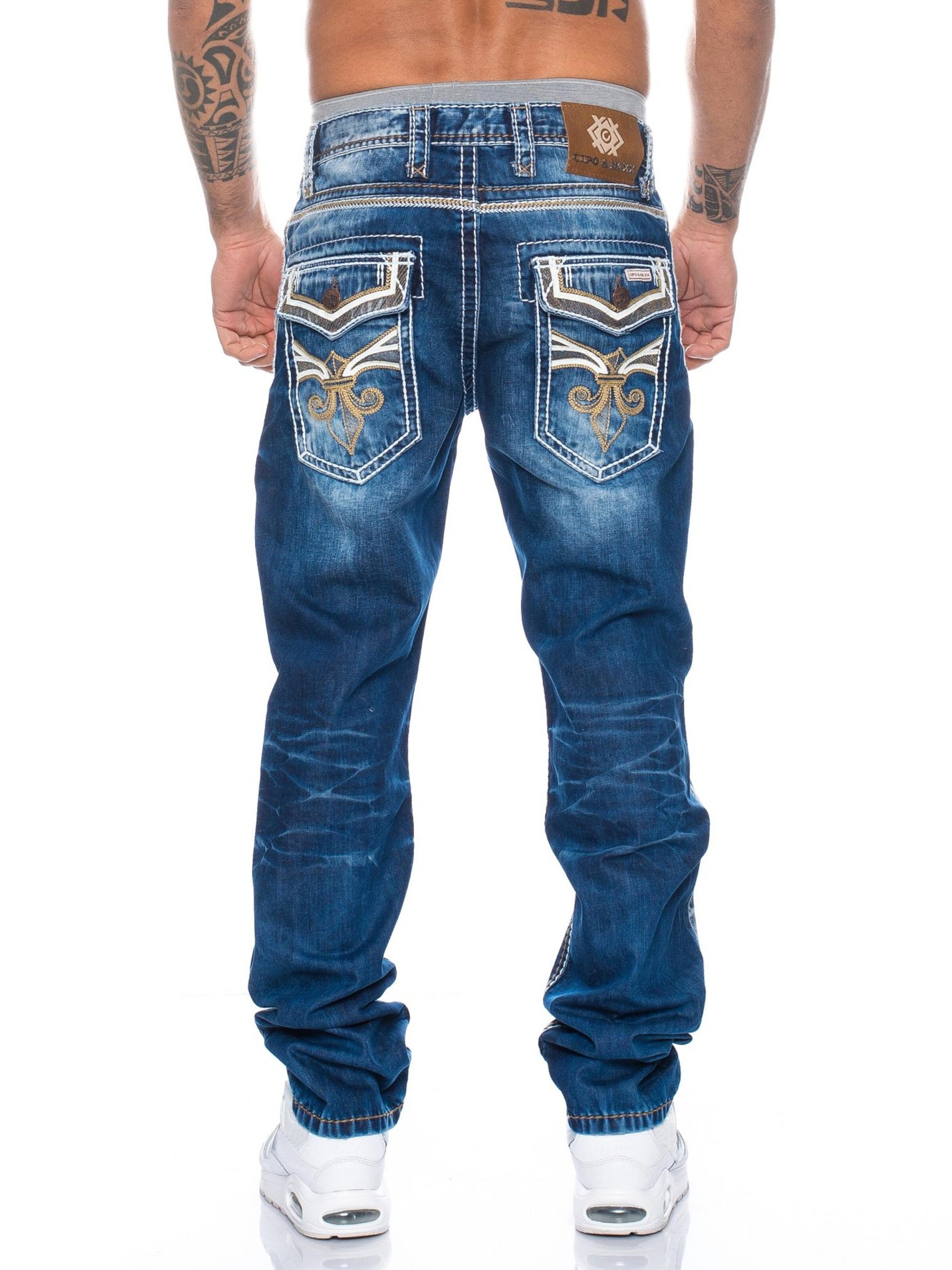 CIPO & BAXX Regular Jeans 'BJ287' in Blue