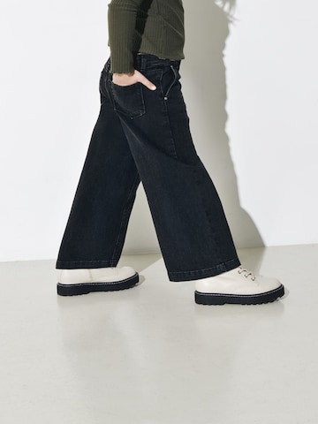 Wide leg Jeans 'Comet' di KIDS ONLY in nero