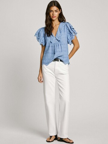 Pepe Jeans Blouse 'Dame' in Blauw
