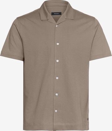 Matinique Regular Fit Hemd 'Trostol' in Beige: Vorderseite
