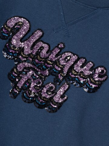 NAME IT Sweatshirt 'LASANNE' i blå
