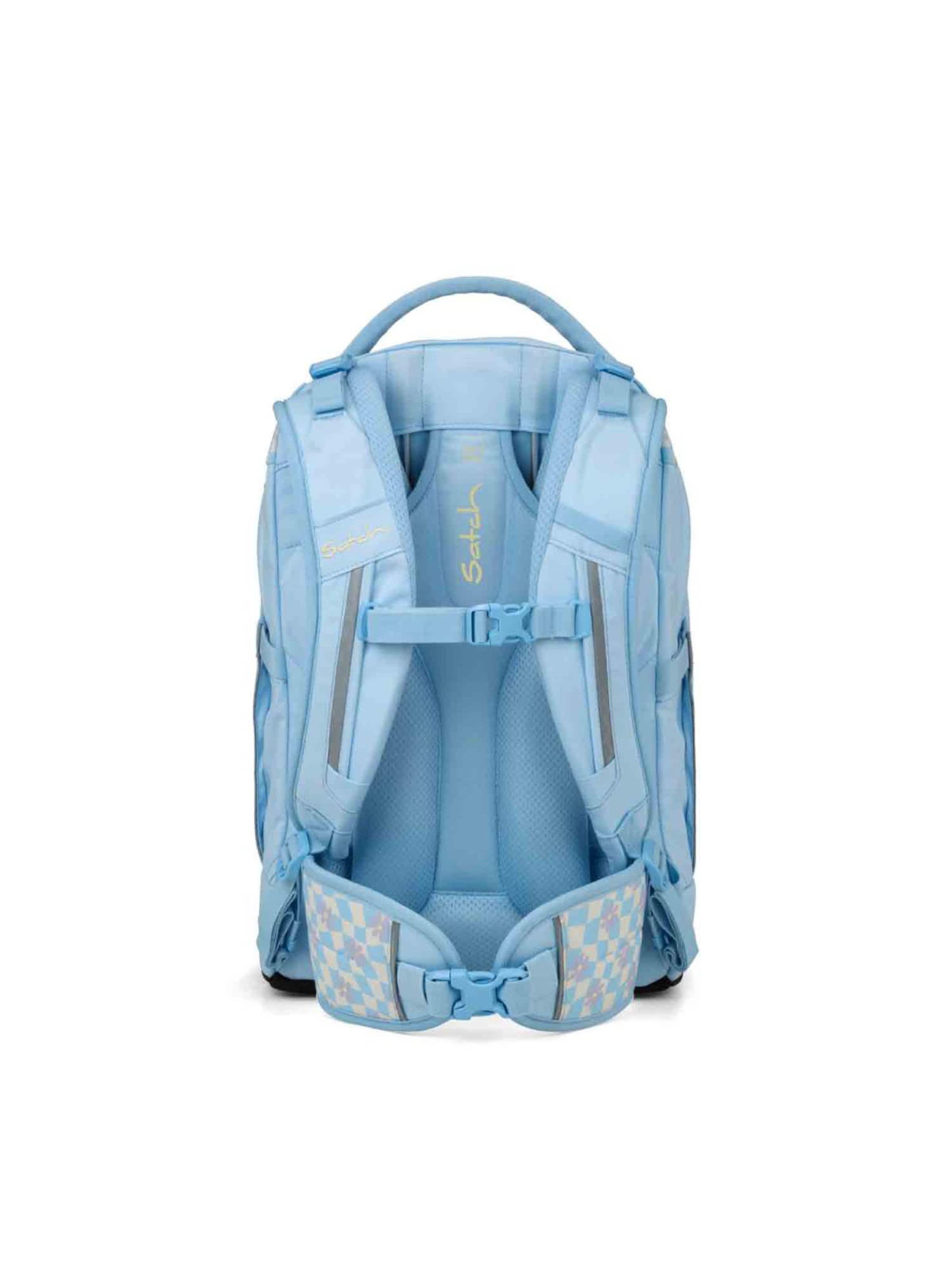 Satch Backpack 'Pack Schulrucksack Set 3tlg' in Blue