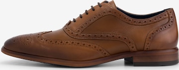 DenBroeck Lace-Up Shoes 'State St. ' in Beige