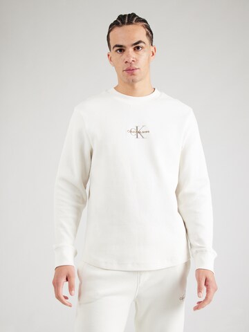 Calvin Klein Jeans Dressipluus, värv valge: eest vaates