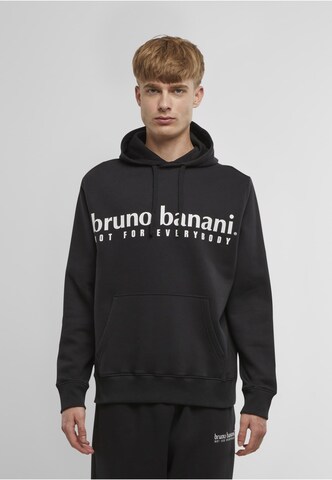 Bruno Banani Sweatshirt in Zwart