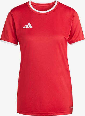 sarkans ADIDAS PERFORMANCE Sporta krekls 'ENT26': no priekšpuses