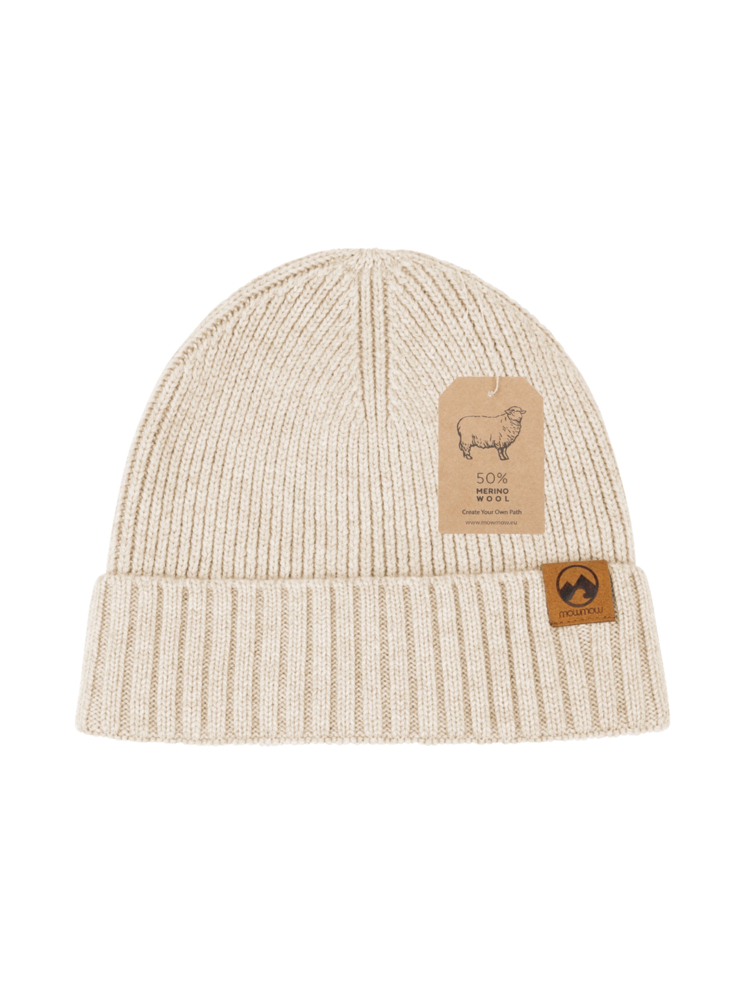 Berretto sportivo di Mowmow in beige