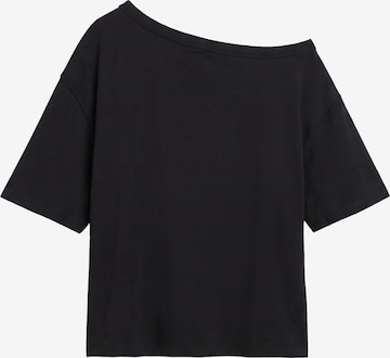 Pull&Bear Shirt in Zwart: voorkant