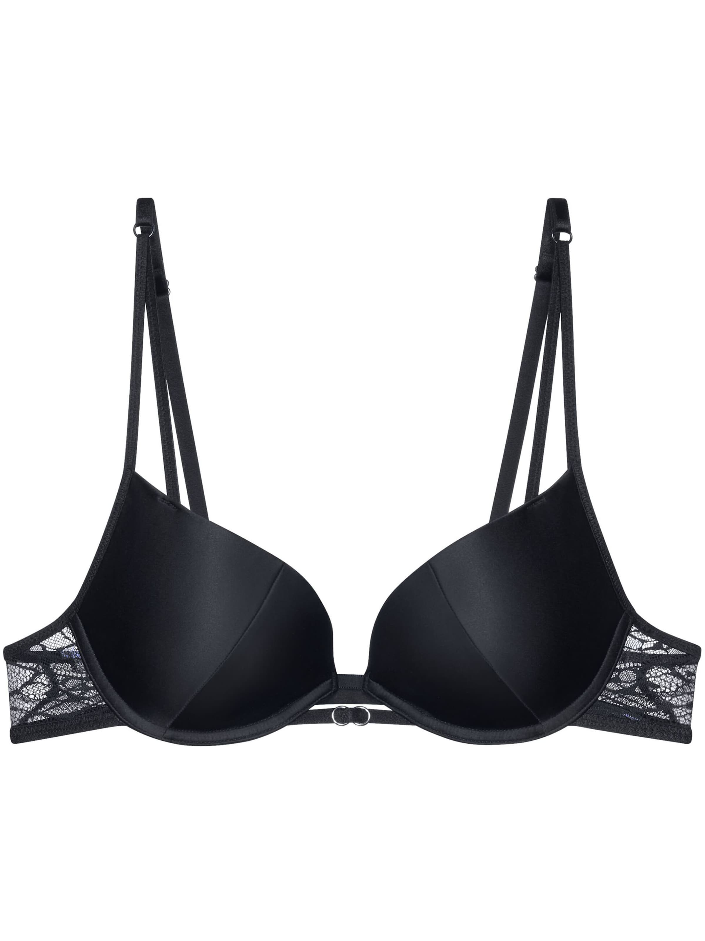 TRIUMPH Push-up BH ' Crazy Stupid Love ' in Zwart: voorkant