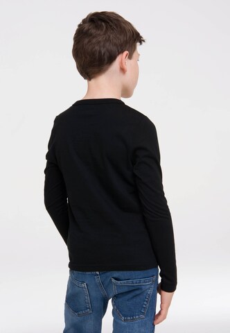 LOGOSHIRT Langarmshirt in Schwarz