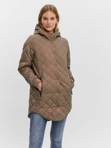 VERO MODA Tussenjas in Beige: voorkant