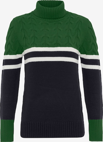 Jacey Quinn Neulepaita värissä vihreä: etupuoli