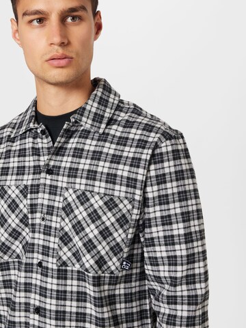 Afends Regular fit Button Up Shirt in Grey