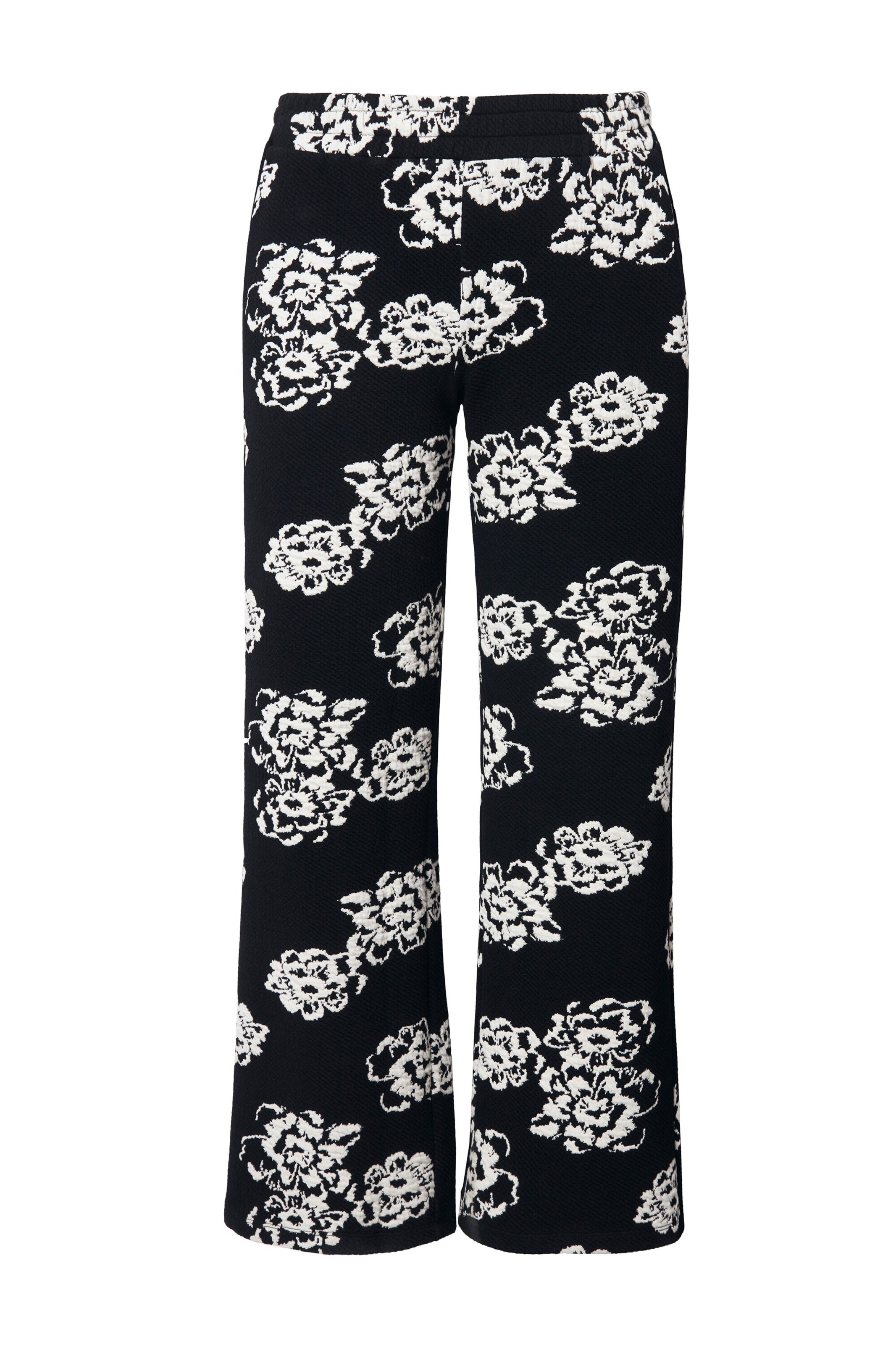 MIAMODA Trousers in Black: front