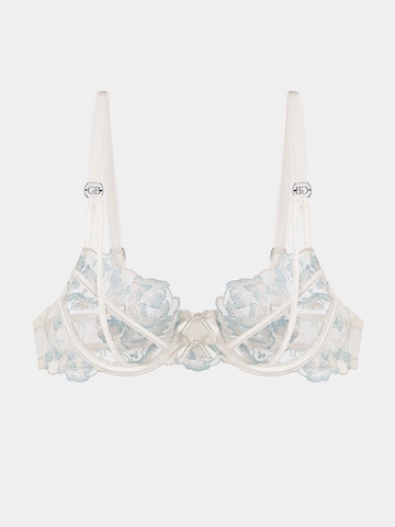 Gianna Bellucci Balconette Bra 'Noemi' in Beige: front