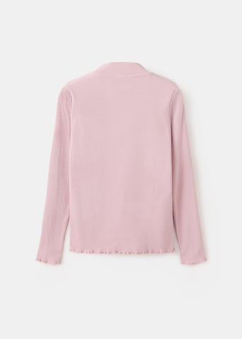 MANGO KIDS Shirt 'TURBORIB' in Roze