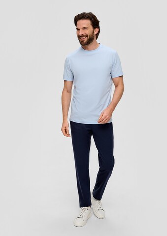 s.Oliver BLACK LABEL T-Shirt in Blau