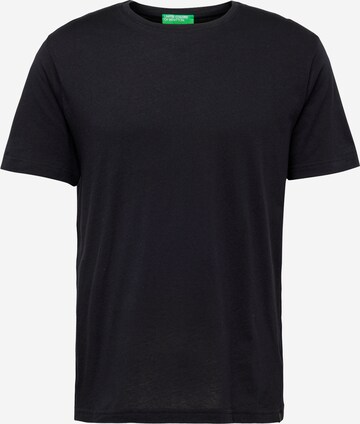 UNITED COLORS OF BENETTON - Camiseta en negro: frente
