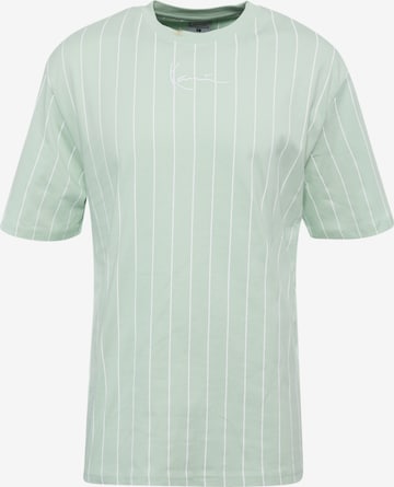 Karl Kani Shirt in Groen: voorkant