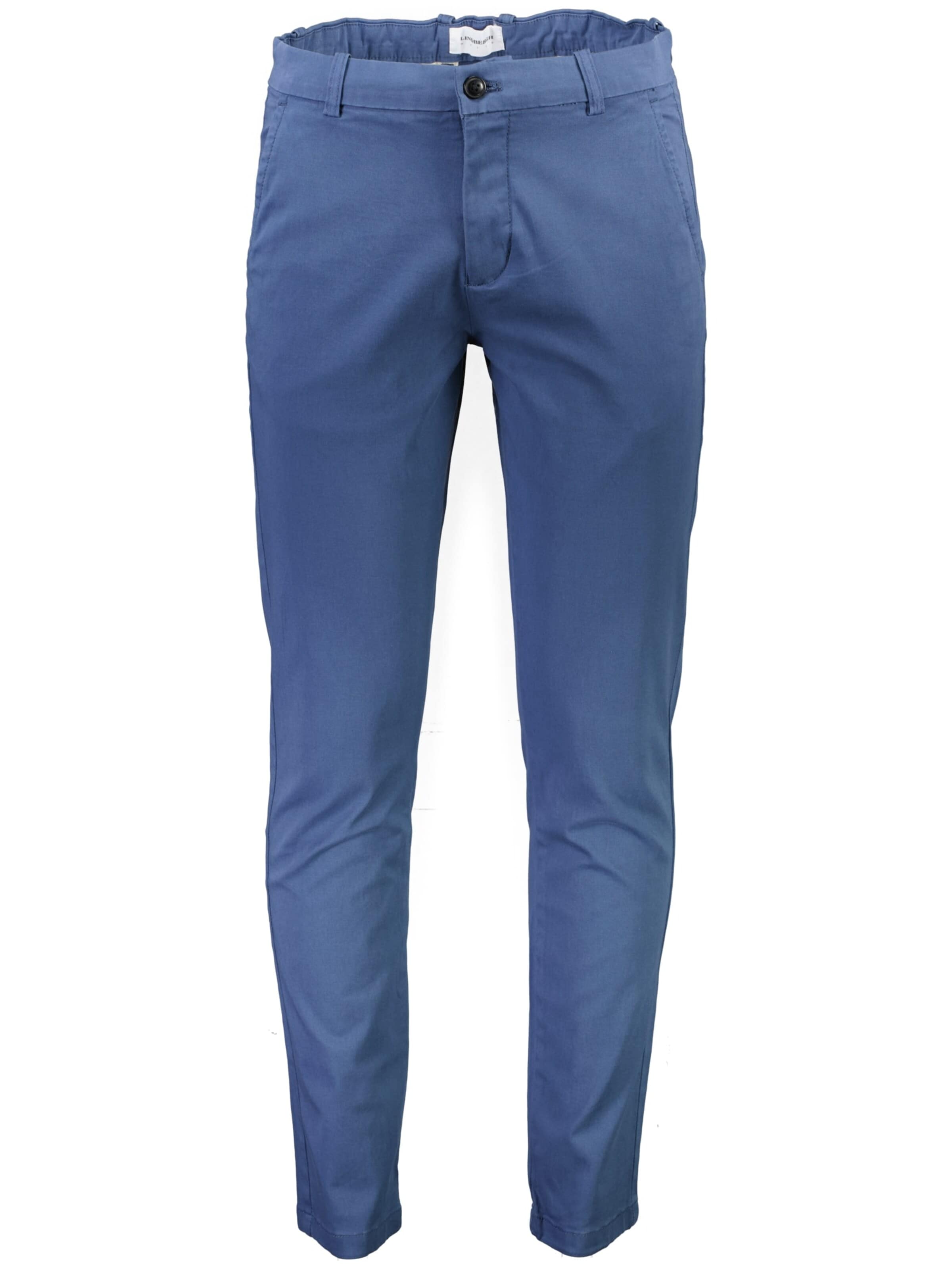 Pantaloni chino di Lindbergh in blu: frontale