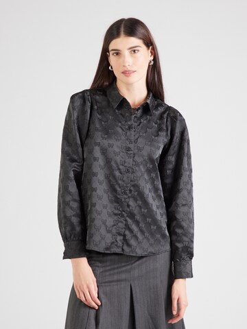 Camicia da donna 'Viga' di VERO MODA in nero: frontale