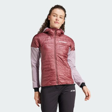 ADIDAS TERREX Outdoor jacket 'Xperior Varilite' in Purple: front