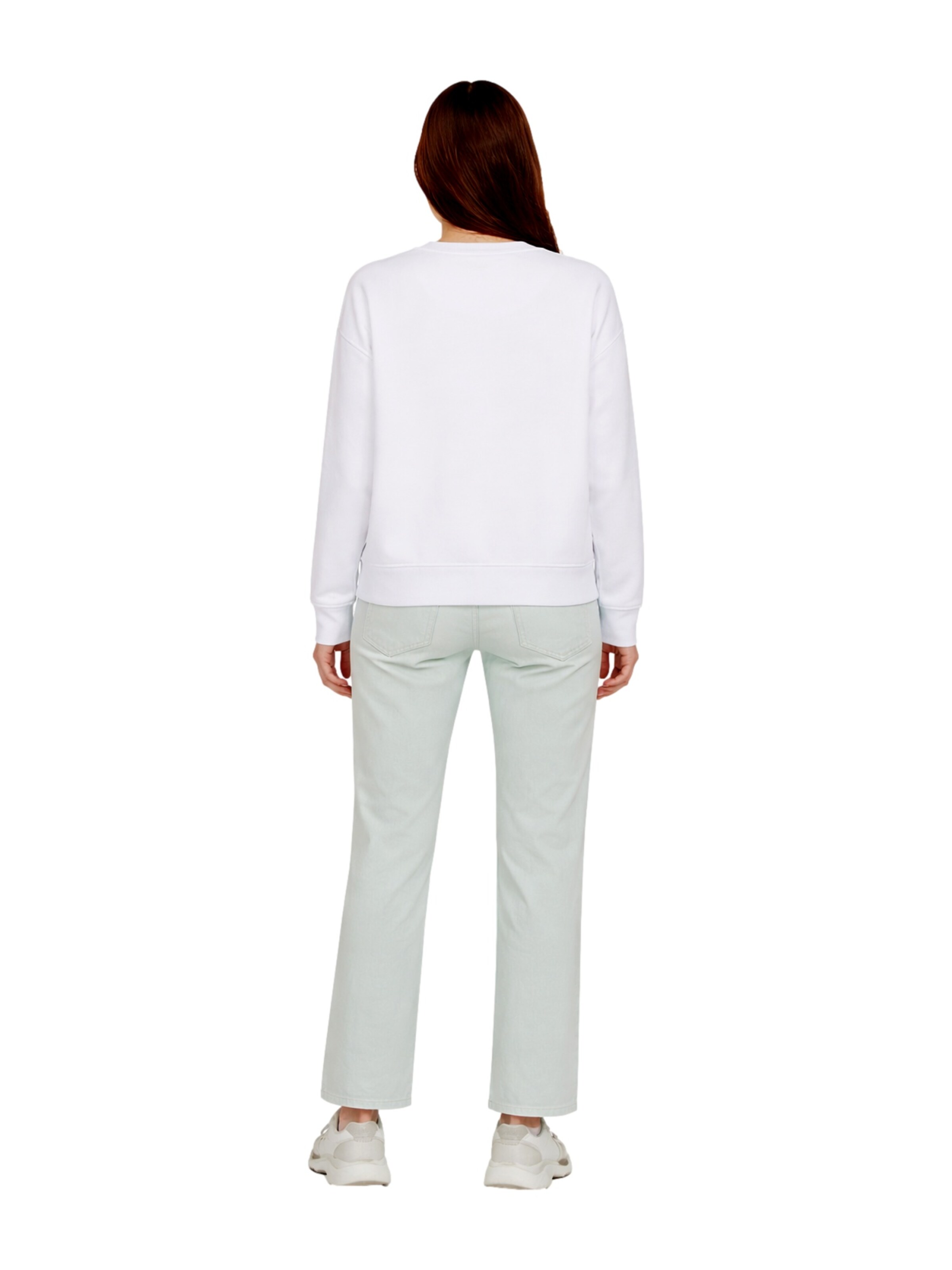 Elbsand Sweatshirt 'Ritva' in Wit